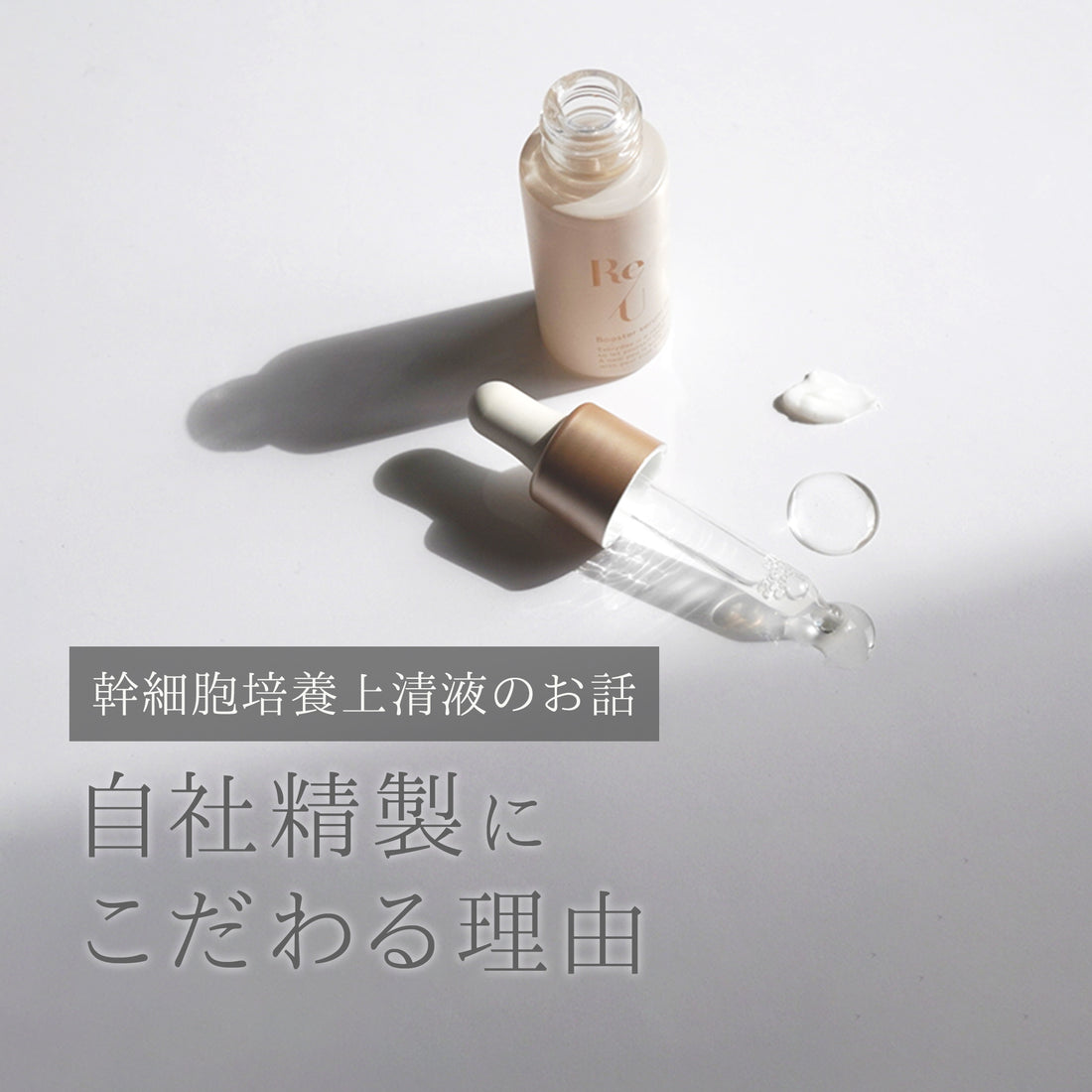 幹細胞培養上清液のお話し ～自社精製にこだわる理由～