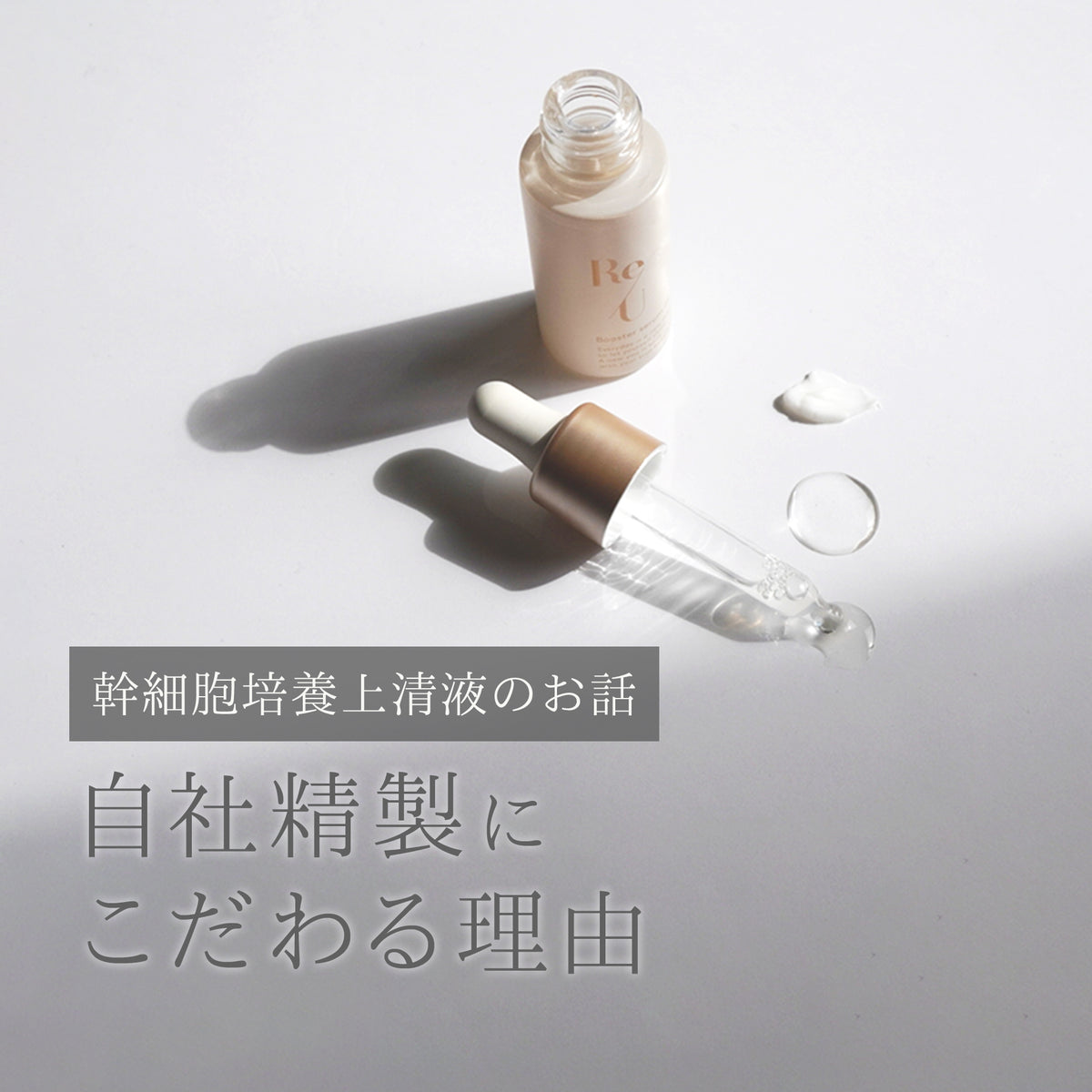 幹細胞培養上清液のお話し ～自社精製にこだわる理由～